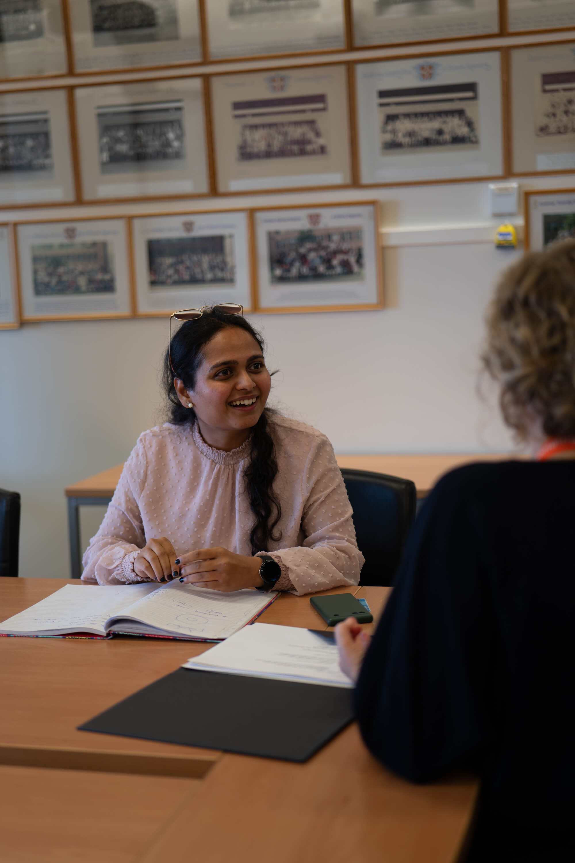Inclusive professional meeting with diverse participants and changemakers